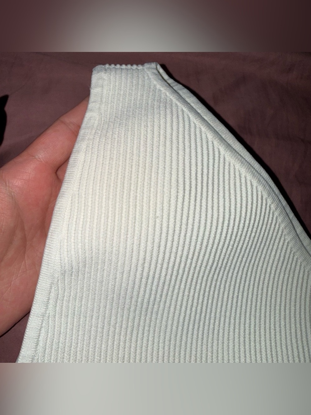 Aritzia Sculpt Knit Seven Top - Picture 7 of 8